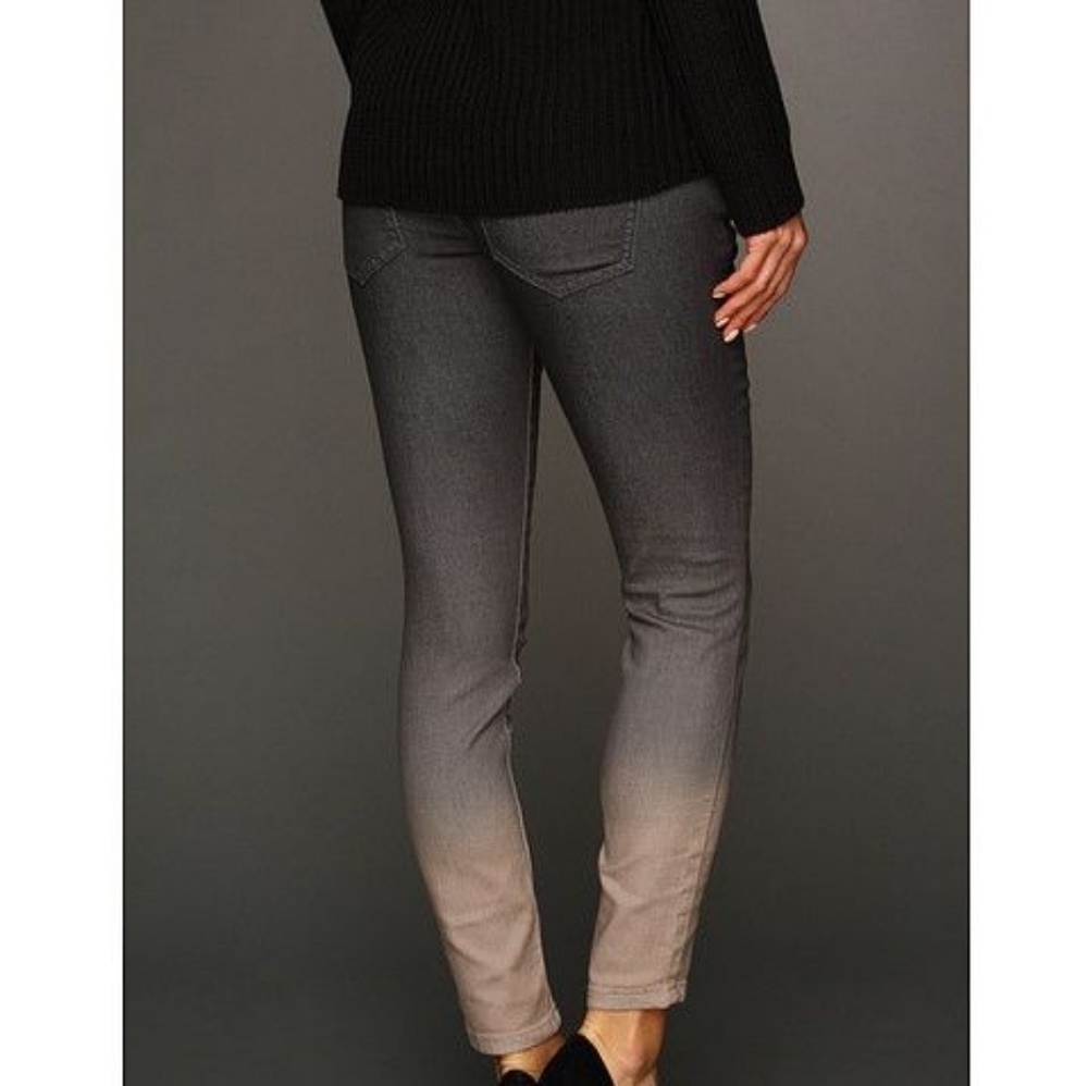Free People Grey Ombre Skinny Jeans Size 28 - Picture 2 of 7